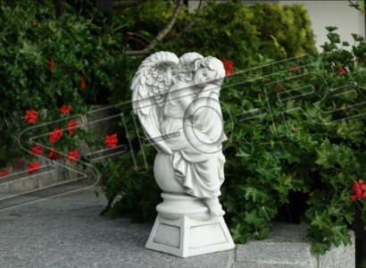 Grave ornament grave stone decoration figure sculpture angel God decoration holy